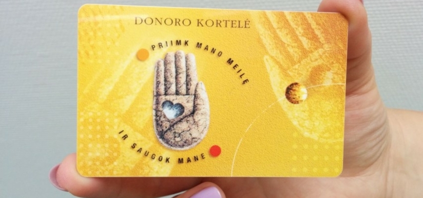 Donorystė - didžiausia žmogaus meilės išraiška žmogui