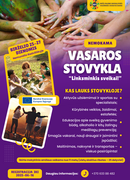 NEMOKAMA trijų dienų stovykla „Linksminkis sveikai!“