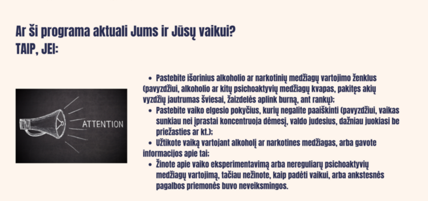 Ankstyvosios intervencijos programa paaugliams