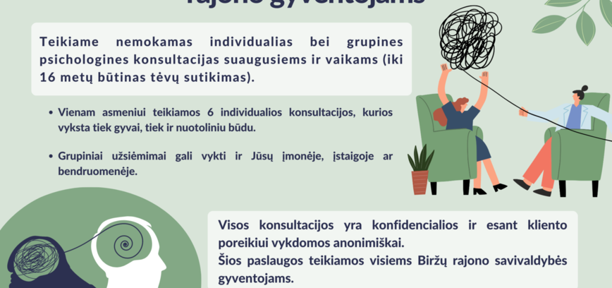 Psichologinės gerovės paslaugos