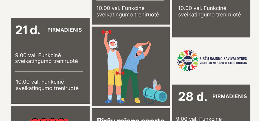 Sveikatingumo mankštos senjorams