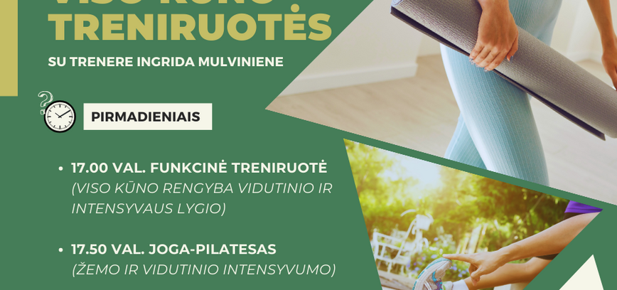 Viso kūno treniruotės 