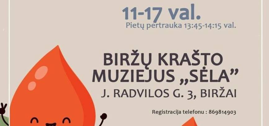 Kviečiame padovanoti kraujo