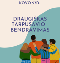 Psichikos sveikatos gerinimo užsiėmimas „Aušros“ pagr. mokyklos mokiniams