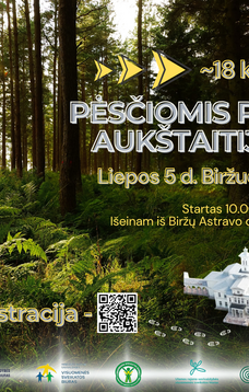 Pėsčiomis po Aukštaitiją Biržuose