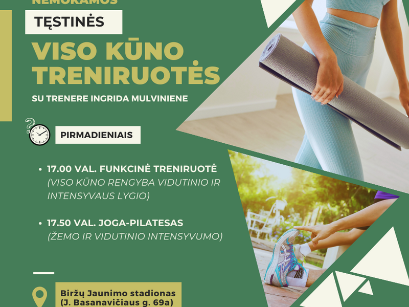 Viso kūno treniruotės 